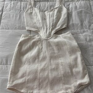 Zara Cream Mini Dress